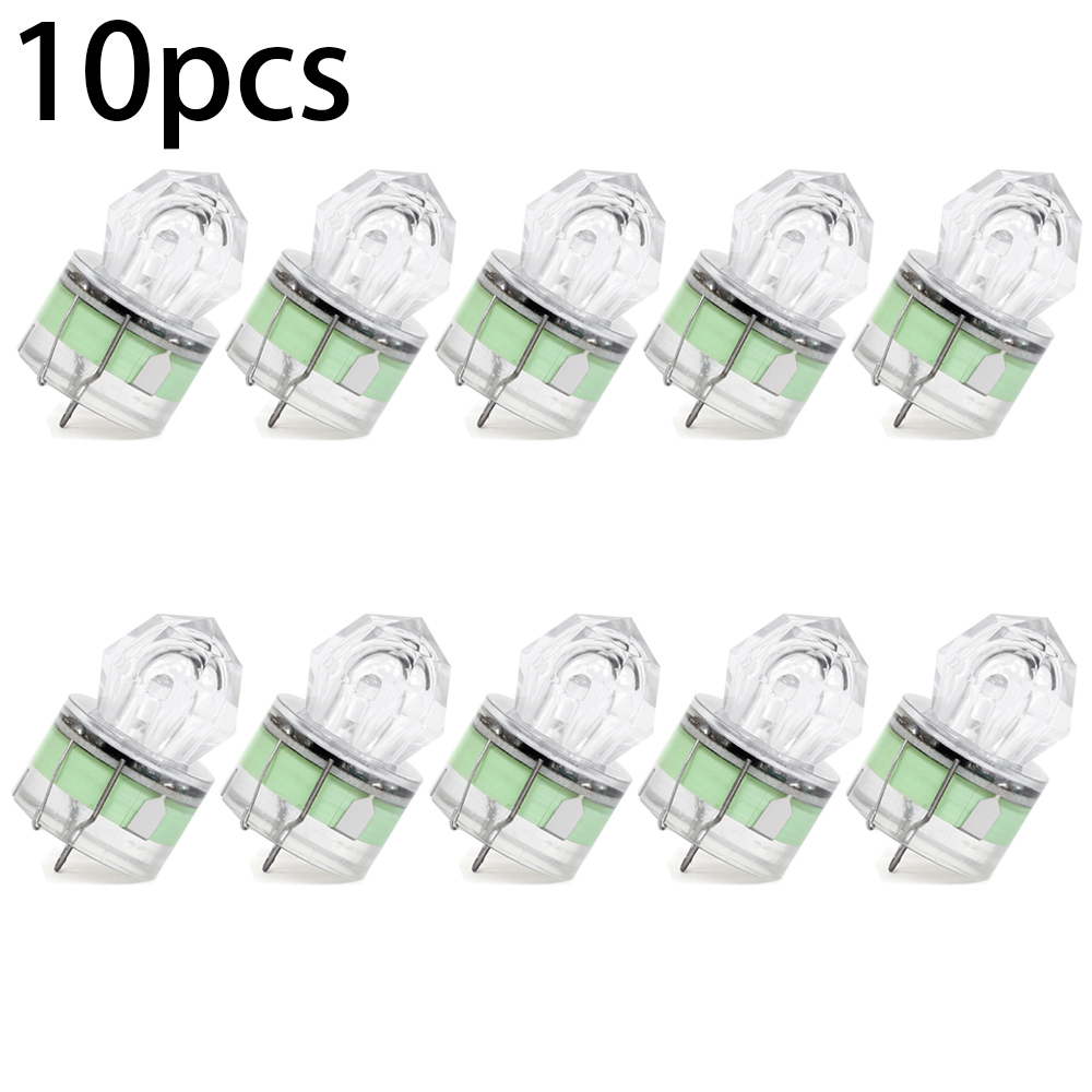 Fishing Equipment In English - 10 Buah/Paket Lampu Umpan LED Laut