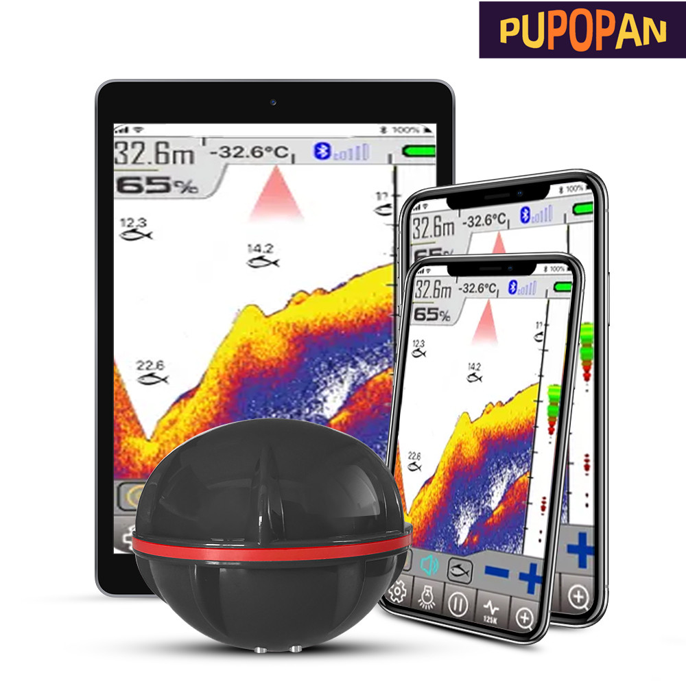 Fishing Equipment In English - PuPoPan Pencari Ikan Sonar Pintar Bluetooth