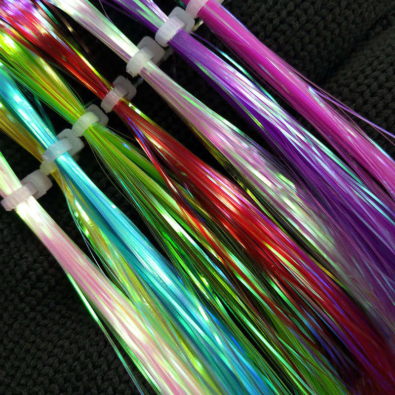 Fishing Equipment Line - Lunker Tinsel Fly Fishing Assist Hooks
