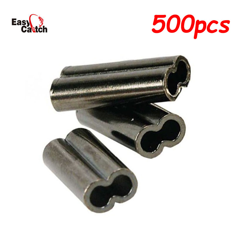 Fishing Equipment Stores - 500 Pcs/Lot Tembaga Memancing Crimp Lengan