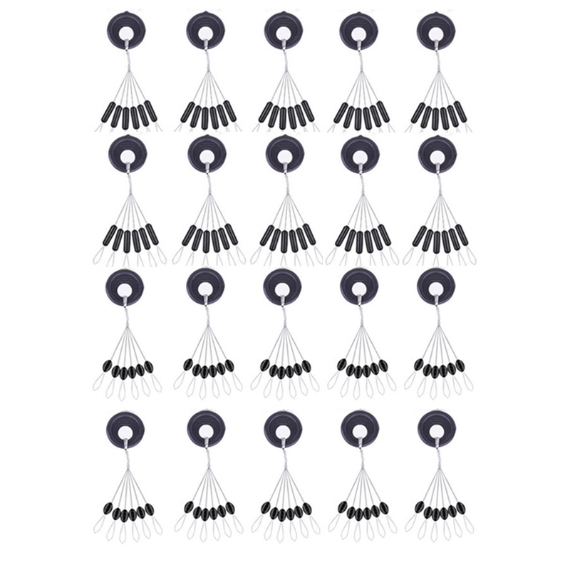 Carp Fishing Tackle - 120 Pcs/set Perlawanan Ruang Kacang Stopper