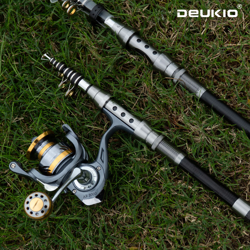 Fishing Equipment Europe - DEUKIO Joran dan Reel Pancing Combo