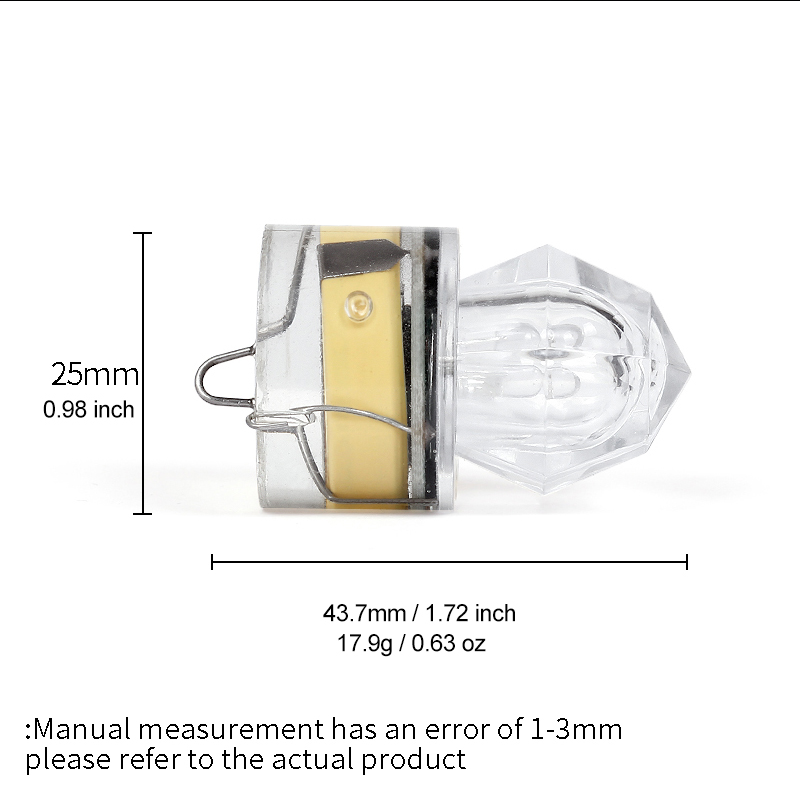 10 Buah/Paket Lampu Umpan LED  - Fishing Equipment In English ulasan dan harga
