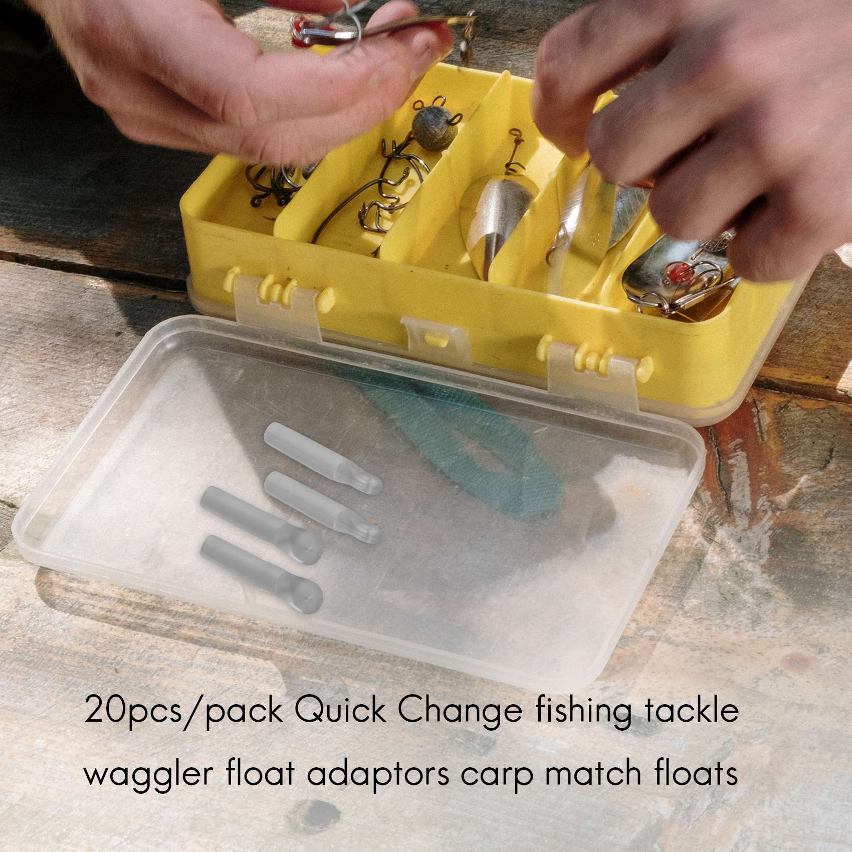 ABST 20pcs/pack Adaptor pelamp - Carp Fishing Tackle ulasan dan harga