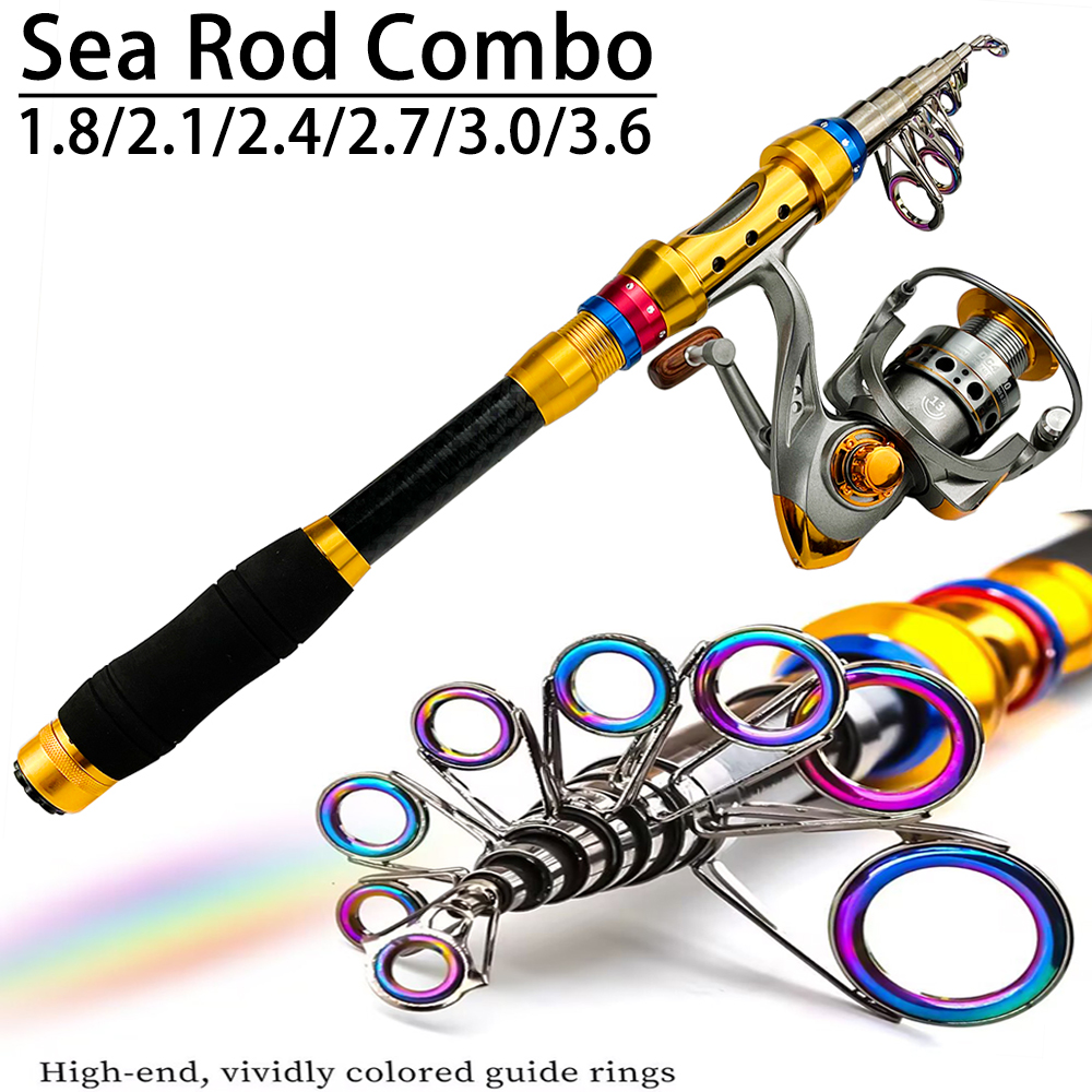 Joran Pancing Teleskopik 1.8-3 - Fishing Equipment Europe ulasan dan harga