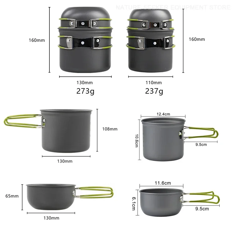 Kit peralatan makan berkemah,  - Fishing Equipment Kitchener ulasan dan harga