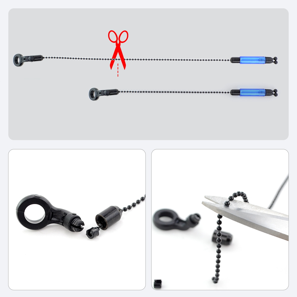 Hirisi B2024 4Pcs Penjepit Sen - Carp Fishing Tackle ulasan dan harga